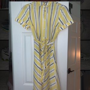 Women’s Yellow midi dress